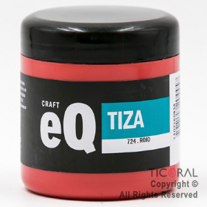 PINTURA TIZA EQ 724 ROJO 200 CC X 3 UNIDADES